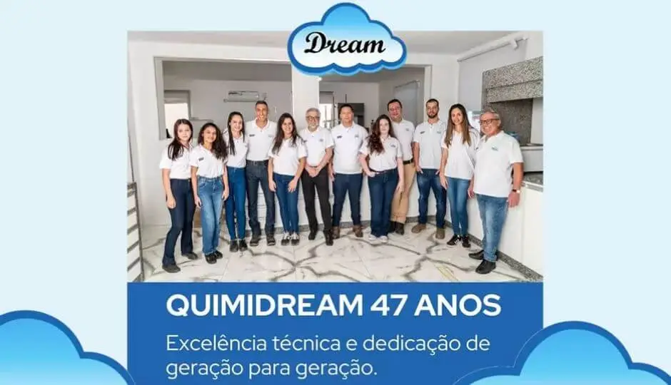 Quimidream - Comemorando 47 Anos de Excelência!